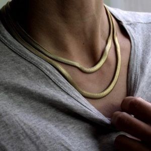 Brass snake chain